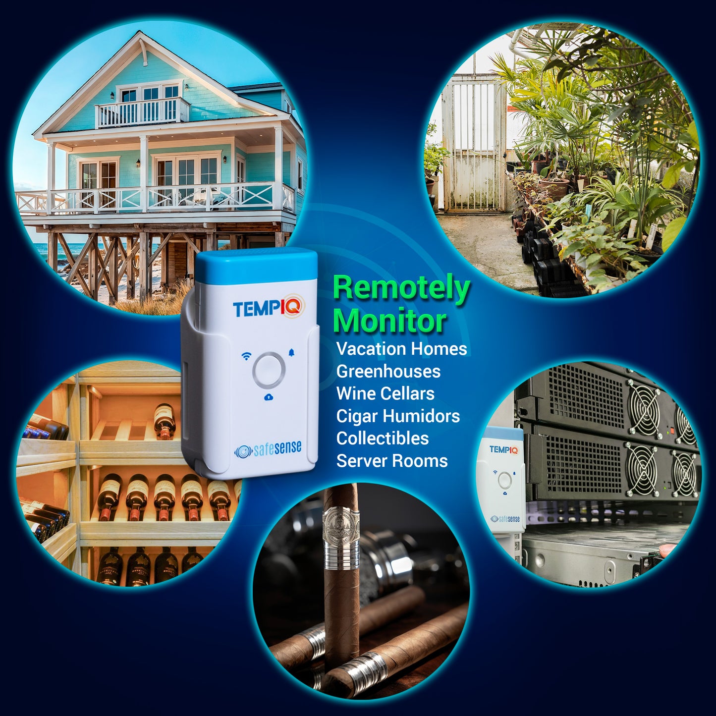 TempIQ WiFi Temperature & Humidity Sensor – Remote Monitoring with Alerts