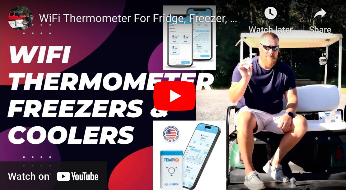 Using the SafeSense TempIQ to Test Coolers