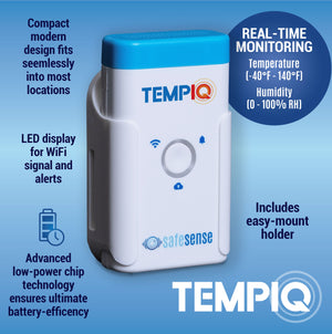 SafeSense TEMPIQ Temperature/Humidity Sensor