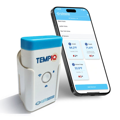 TempIQ WiFi Temperature & Humidity Sensor – Remote Monitoring with Alerts
