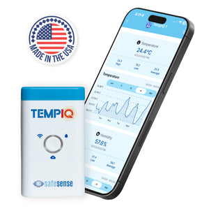 SafeSense TEMPIQ Temperature/Humidity Sensor